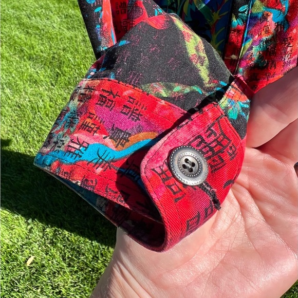 Chicos Abstract Print Jacket - Picture 8 of 10